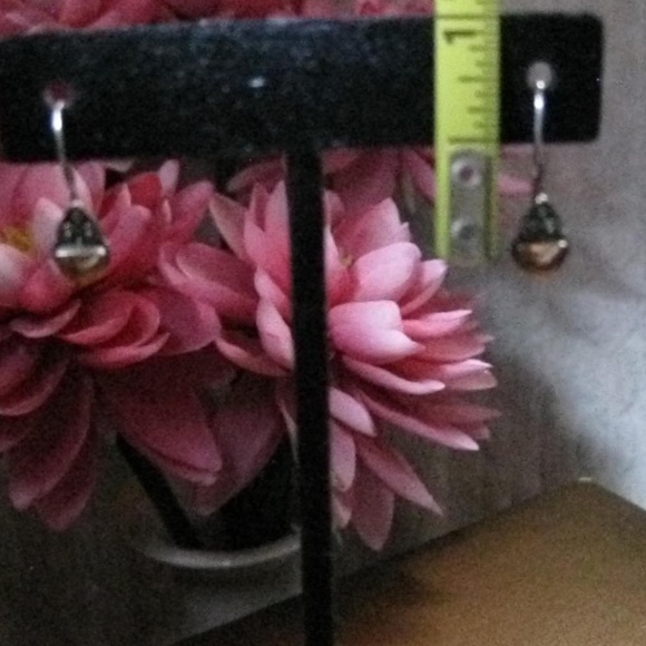 Sterling Silver and Copper Earrings - Picture 3 of 3